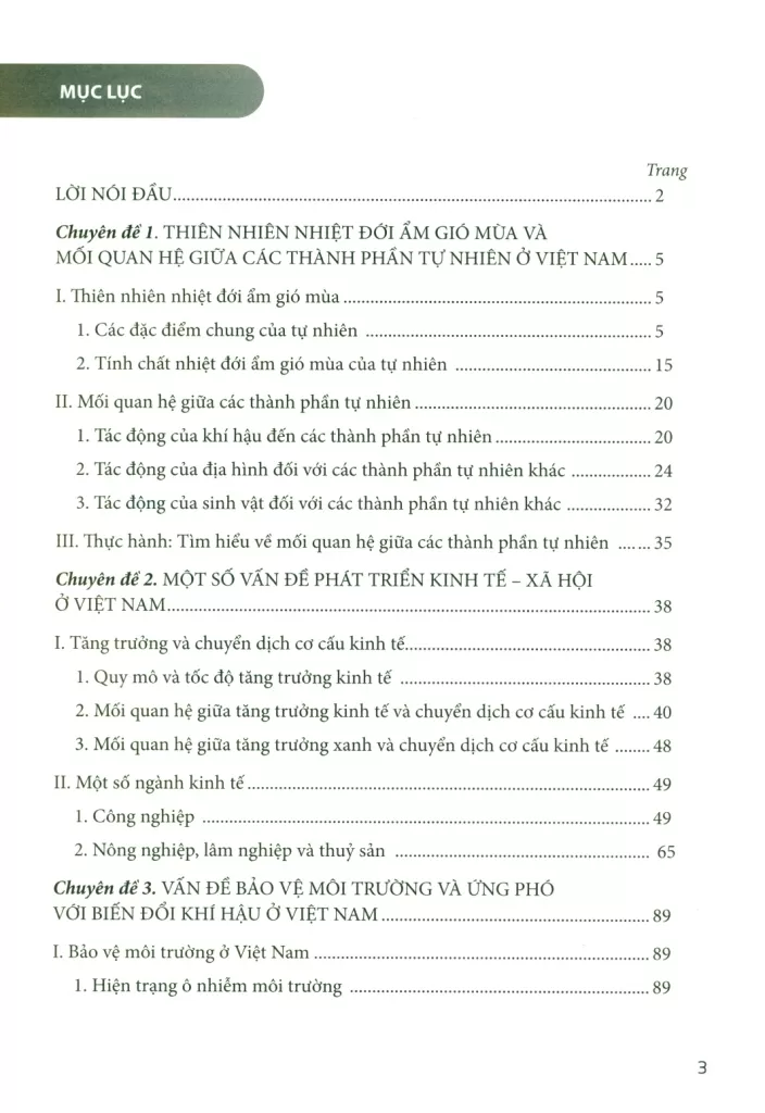 ĐỊA LÍ 12 (Theo chương trình giáo dục nâng cao trong trường THPT chuyên)